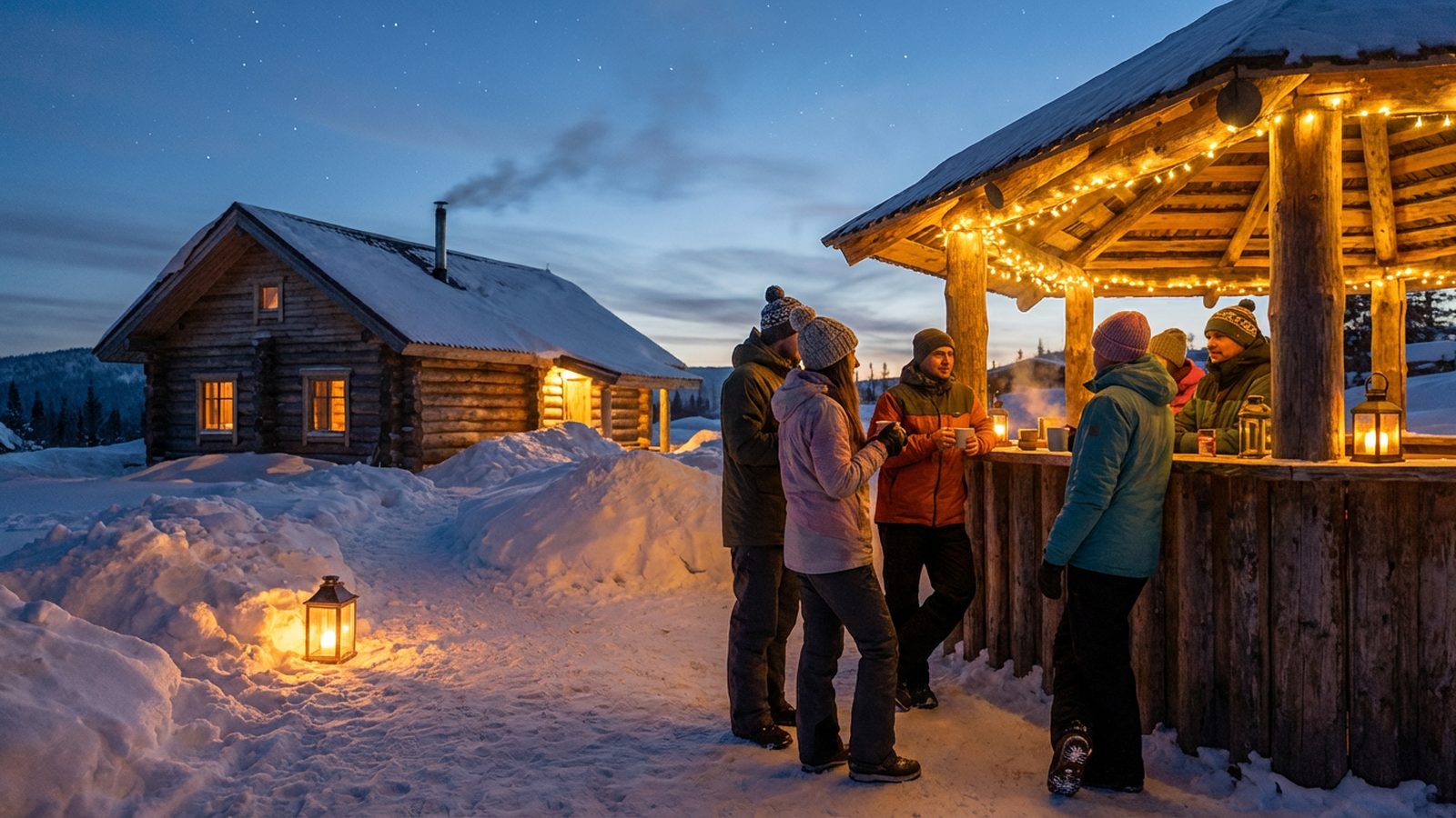 Шерегеш вечером: бары, бани и развлечения после катания