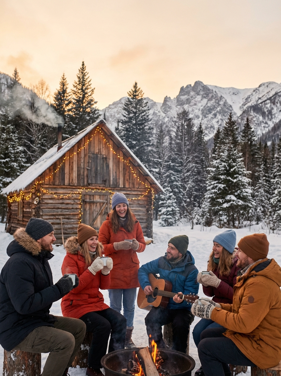 Зимний пионерский лагерь